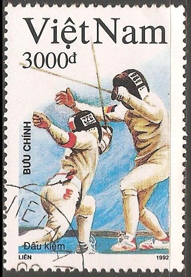 Juegos Olímpicos de Barcelona 1992-esgrima
