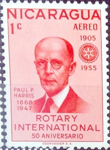 Intercambio 0,20 usd 1 cent. 1955