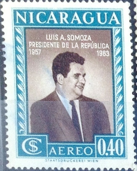 Intercambio 0,20 usd 40 cent. 1957