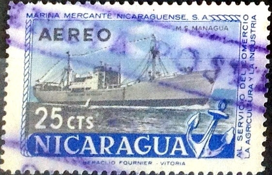 Intercambio 0,20 usd 25 cent. 1957