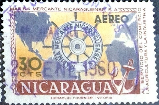 Intercambio 0,20 usd 30 cent. 1957