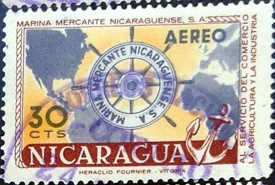 Intercambio 0,20 usd 30 cent. 1957