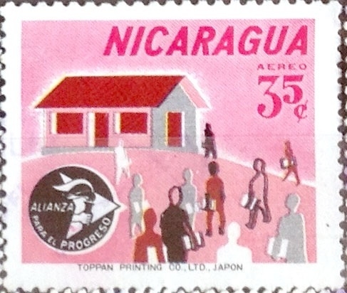 Intercambio cr5f 0,20 usd 35 cent. 1964