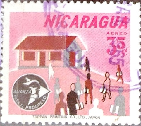 Intercambio 0,20 usd 35 cent. 1964