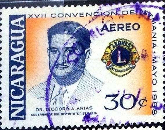 Intercambio 0,20 usd 30 cent. 1958