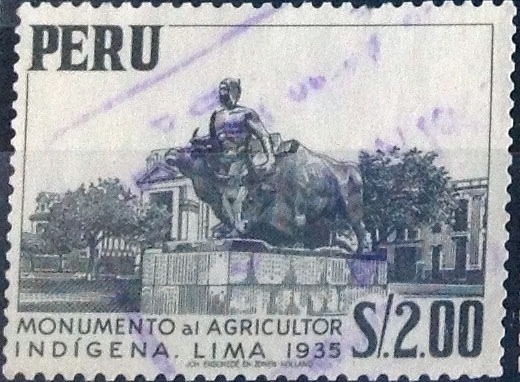 Intercambio 0,20 usd 2,00 s. 1960