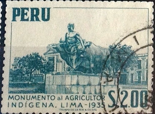 Intercambio 0,20 usd 2,00 s. 1952