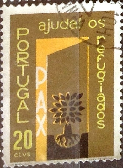 Intercambio 0,20 usd 20 cent. 1960