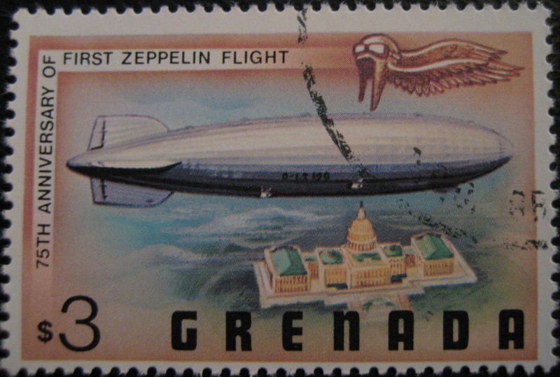 Zeppelin over White House