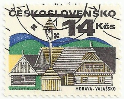 ARQUITECTURA POPULAR. VALASSKO, EN MORAVIA. YVERT CS 1839
