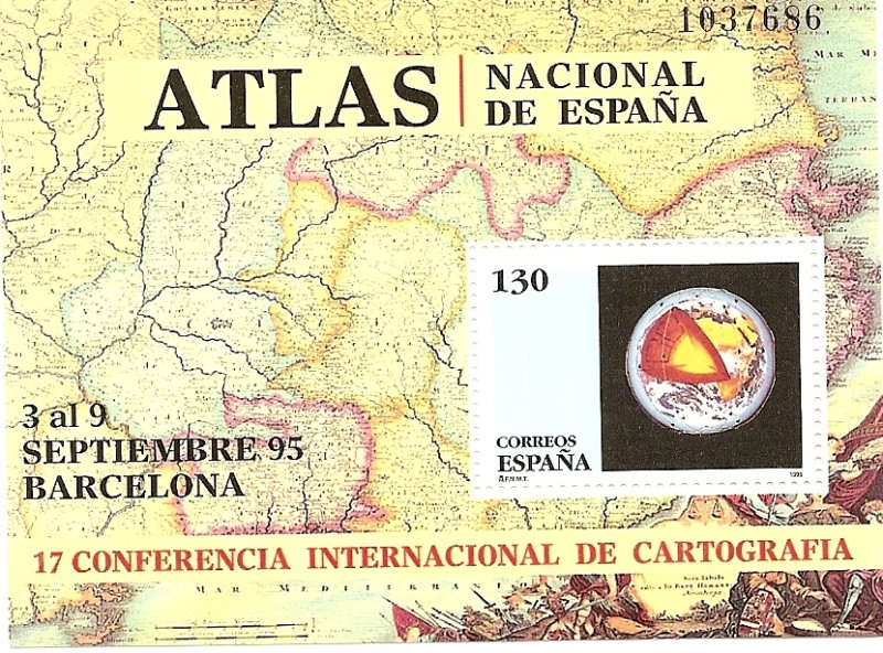 ATLAS Nacional de España - 17 Conferencia Internal. de Cartografia - Barcelona