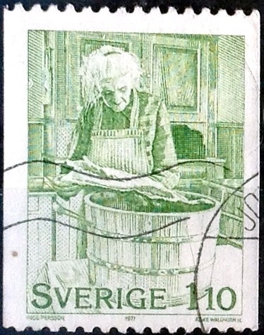 Intercambio 0,20 usd 1,10 krone 1977