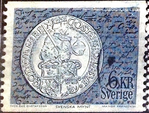 Intercambio 0,20 usd 6 krone 1972