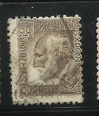 REPUBLICA ESPAÑOLA - Ramón y Cajal
