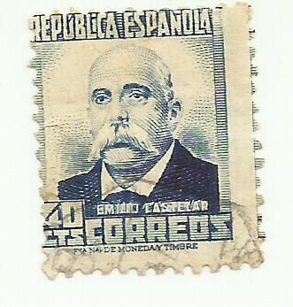 REPUBLICA ESPAÑOLA - Emilio Castelar