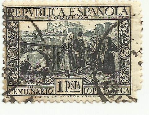 REPUBLICA ESPAÑOLA-III Centenario-Lope de Vega