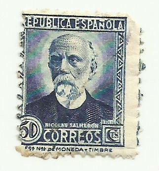 REPUBLICA ESPAÑOLA - Nicolas Salmeron