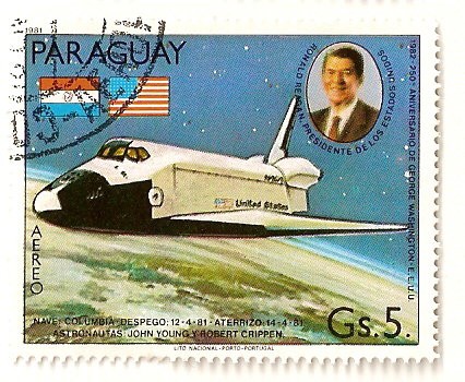 Primera mision espacial de la nave Columbia.