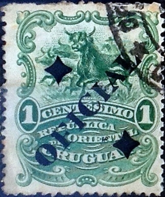 Intercambio 0,20 usd  1 cent. 1901