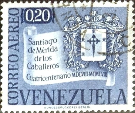 Intercambio 0,20 usd 20 cent. 1958