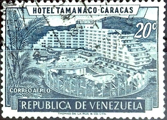 Intercambio 0,20 usd 20 cent. 1957