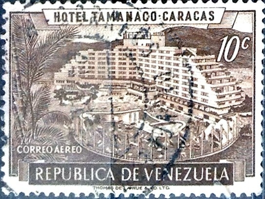 Intercambio 0,20 usd 10 cent. 1957