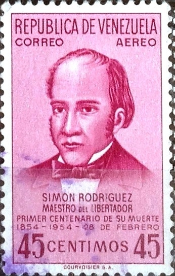 Intercambio ma2s 0,25 usd 45 cent. 1954
