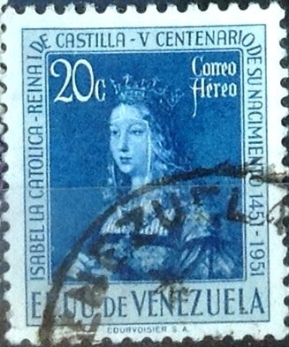 Intercambio 0,20 usd 20 cent. 1951