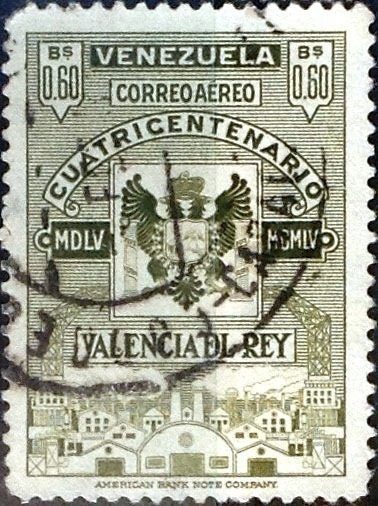 Intercambio 0,25 usd 60 cent. 1955