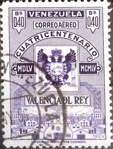 Intercambio 0,25 usd 40 cent. 1955