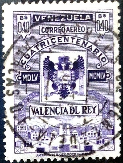 Intercambio 0,25 usd 40 cent. 1955