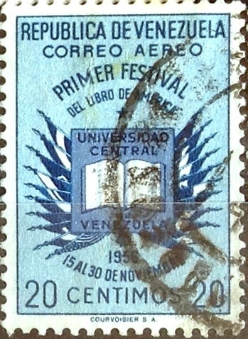 Intercambio 0,20 usd 20 cent. 1956
