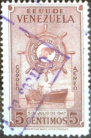 Intercambio 0,20 usd 5 cent. 1948