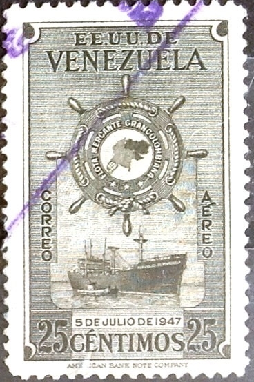 Intercambio 0,20 usd 25 cent. 1948