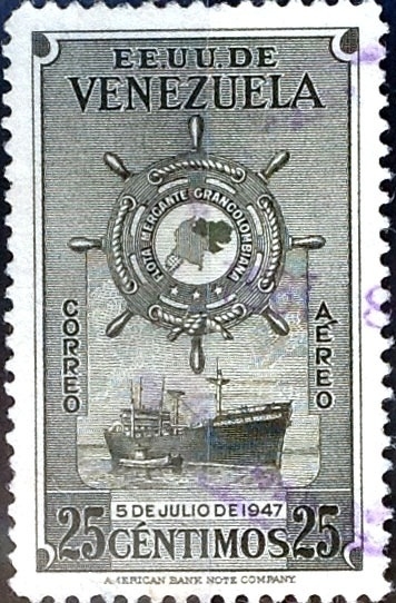 Intercambio 0,20 usd 25 cent. 1948