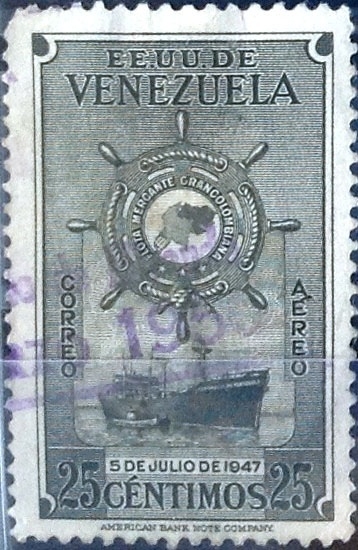 Intercambio 0,20 usd 25 cent. 1948