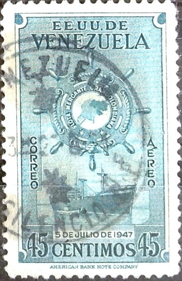 Intercambio nf4b 0,25 usd 45 cent. 1948