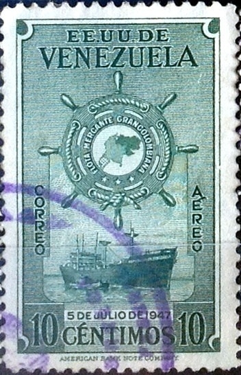 Intercambio nf4b 0,20 usd 10 cent. 1948