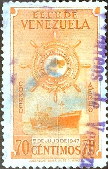 Intercambio 0,40 usd 70 cent. 1948