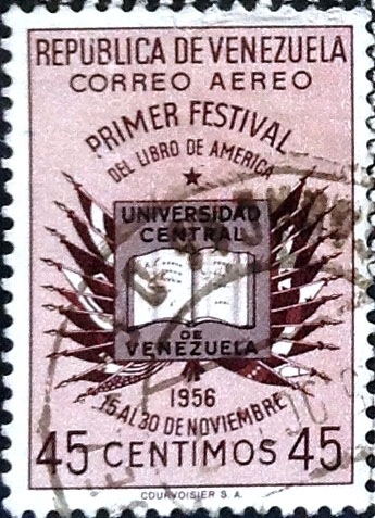 Intercambio 0,20 usd 45 cent. 1957