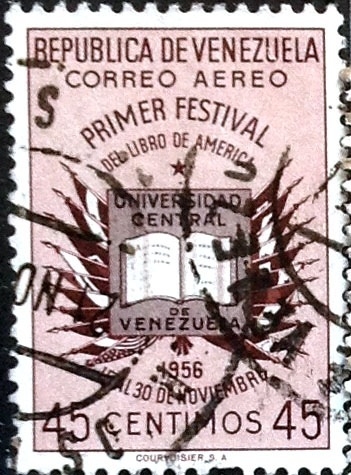 Intercambio 0,20 usd 45 cent. 1957