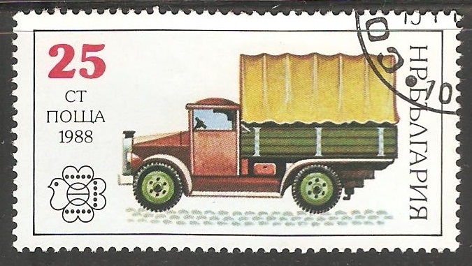 Postal Truck-Camión de correo