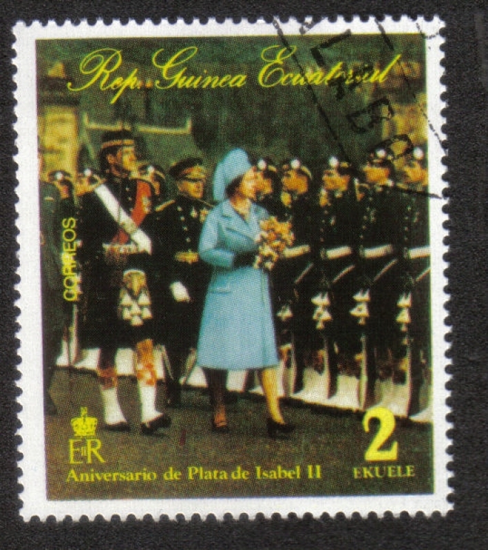 Isabel II, Coronación 25, la ceremonia