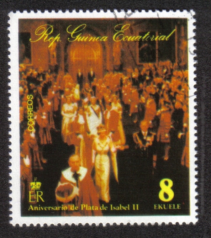 Isabel II, Coronación 25, la ceremonia