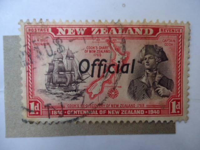 Centenario de Nueva Zelanda - Capitán: Cook (Scott/Nz:230)