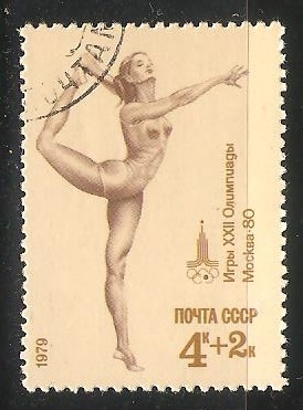 4585 - Preolimpiadas de Moscu 1980, gimnasia 