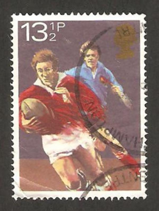 956 - Rugby, partido Francia Pais de Gales