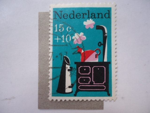 Nederland 15c + 10
