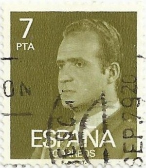 SERIE BÁSICA JUAN CARLOS I. Ia SERIE. VALOR FACIAL 7 Pts. EDIFIL 2348