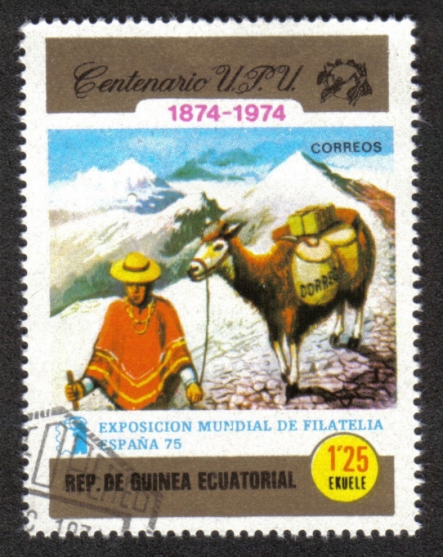 U.P.U. Centenario y ESPAÑA'75